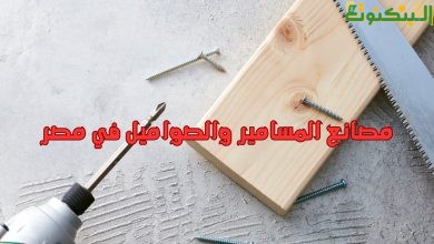 مصانع المسامير والصواميل في مصر