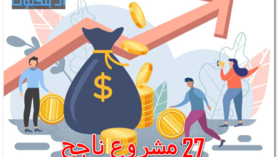 27 مشروع ناجح