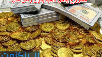 مشروع يدخل ذهب بدون رأس مال