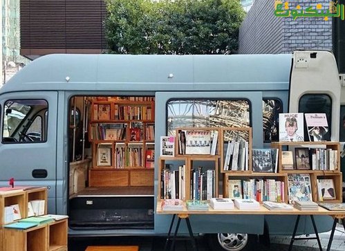 مكتبات بيع الكتب المتنقلة