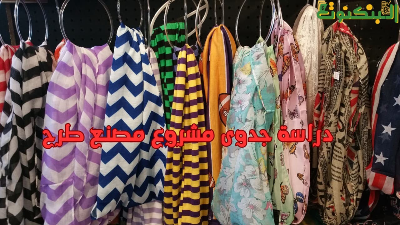 دراسة جدوى مشروع مصنع طرح